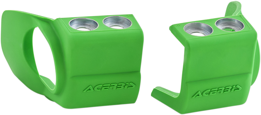 ACERBIS Shoe Protectors for Inverted Forks - Green 2709690006