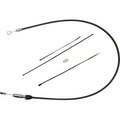 DRAG SPECIALTIES Quick Connect Clutch Cable - Upper - 33" - Black/Chrome 0652-3060