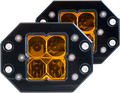 HERETIC LED Quattro Light - Spot/Flood - Flush Mount Pair LB-6SFQT132