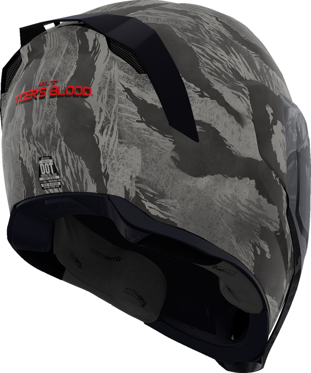 ICON Airflite™ Helmet - Tiger's Blood - MIPS® - Gray - Large 0101-16243