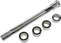 DRAG SPECIALTIES Axle Kit - Front - Chrome W16-0353