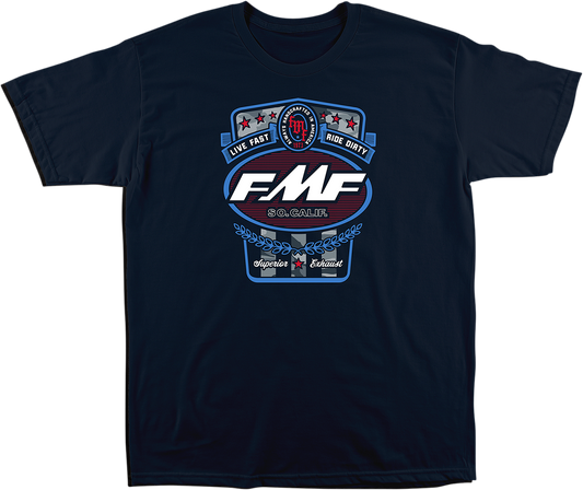 FMF Victory T-Shirt - Navy - Small FA21118910NVSM 3030-21297