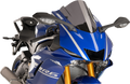 PUIG HI-TECH PARTS Race Windscreen - Dark Smoke - Yamaha 9723F