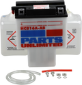 Parts Unlimited Battery - Hyb16a-Ab Hcb16a-Ab-Fp
