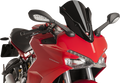 PUIG HI-TECH PARTS Race Windscreen - Black - Tour - Ducati 9434N