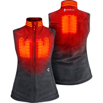GERBING HEATED CLOTHING Women's 7V Thermite Heated Fleece Vest 2.0 - Gray - Small GERTFVST7VWGS