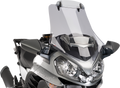 PUIG HI-TECH PARTS Touring Windscreen w/ Visor - Light Smoke 7629H