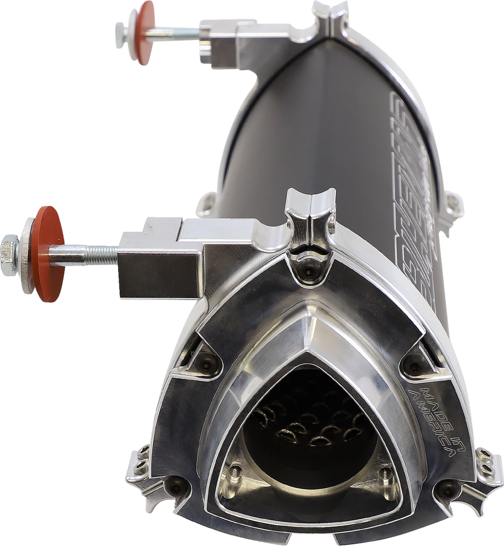 BIKEMAN PERFORMANCE RZR XP Turbo Muffler - Stainless Steel Polaris  RZR XP Turbo EPS 2016-2020  17-318-SS