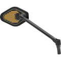 DRAG SPECIALTIES Mirror - Adjustable - Diamond - Black/Gold - Long Stem - Right 0640-1869