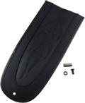 DRAG SPECIALTIES Fender Skin - Flame Stitched Automotive-Grade Vinyl Center 1405-0149