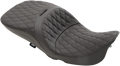 DRAG SPECIALTIES Touring Seat - Double Diamond - FL '97-'07 0801-1109