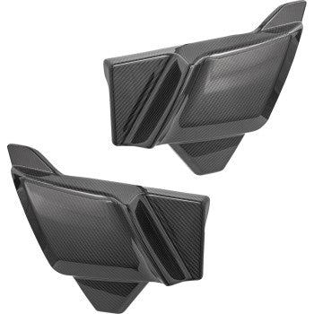 ARLEN NESS Side Covers - Carbon Fiber - Touring 210-200