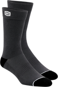 100% Solid Socks - Gray - Small/Medium 20050-00002