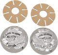 DRAG SPECIALTIES Gas Cap Cover - Live to Ride - Chrome 03-0025A-BC230