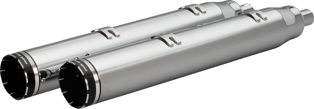 KHROME WERKS 4-1/2" War Hammer Mufflers - Chrome 202220