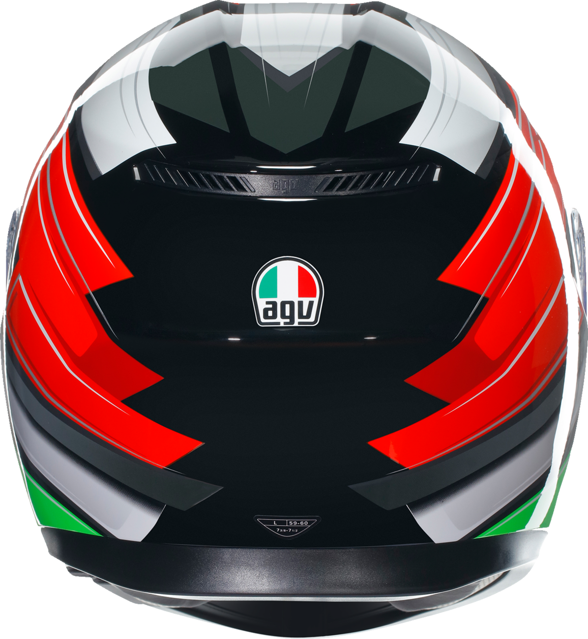 AGV K3 Helmet - Wing - Black/Italy - Medium 2118381004007M