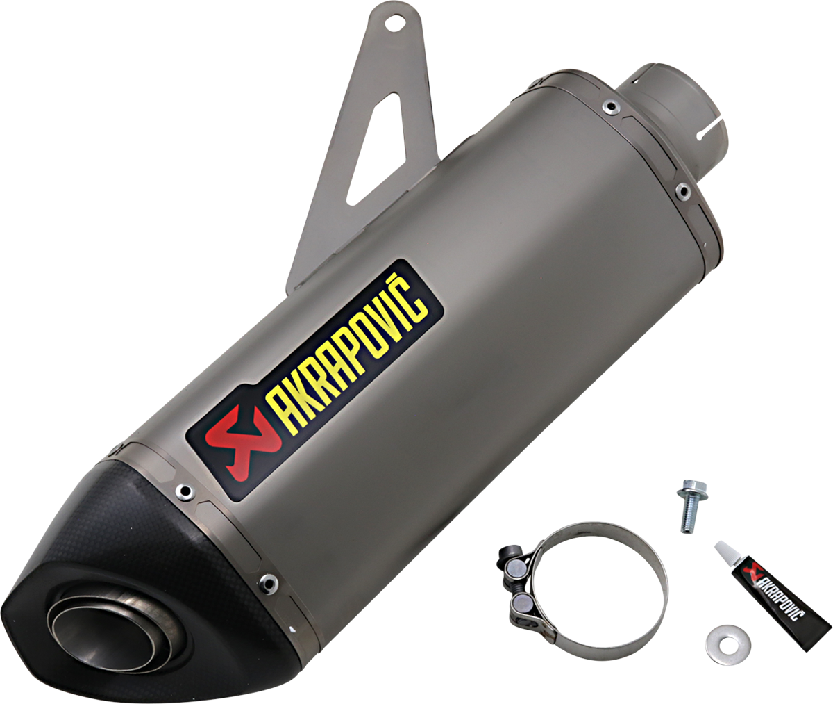 AKRAPOVIC Slip-On Line Muffler - Titanium Monster 821/1200 S-D12SO3-HRT 1811-2755