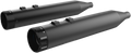 KHROME WERKS Mufflers - Black with Klassic Tip 202830