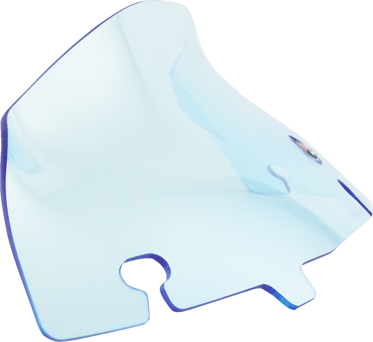 KLOCK WERKS Kolor Flare™ Windshield - 4" - Blue Ice - FLH KWW-01-0652