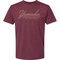 YAMAHA APPAREL Yamaha Racing Premium Built T-Shirt - Maroon - 2XL LEM25S-M39-2X