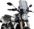 PUIG HI-TECH PARTS Bat Windscreen - Light Smoke 8088H