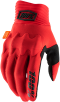 100% Cognito Gloves - Red//Black - Small 10014-00020