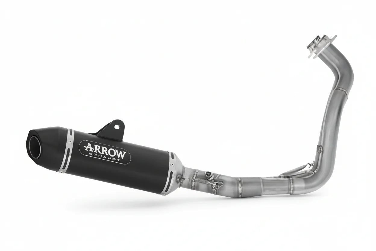 YAMAHA TRACER 7 / 7GT E5+ 2025 ICON ALUMINIUM DARK EXHAUST - 77003AKN