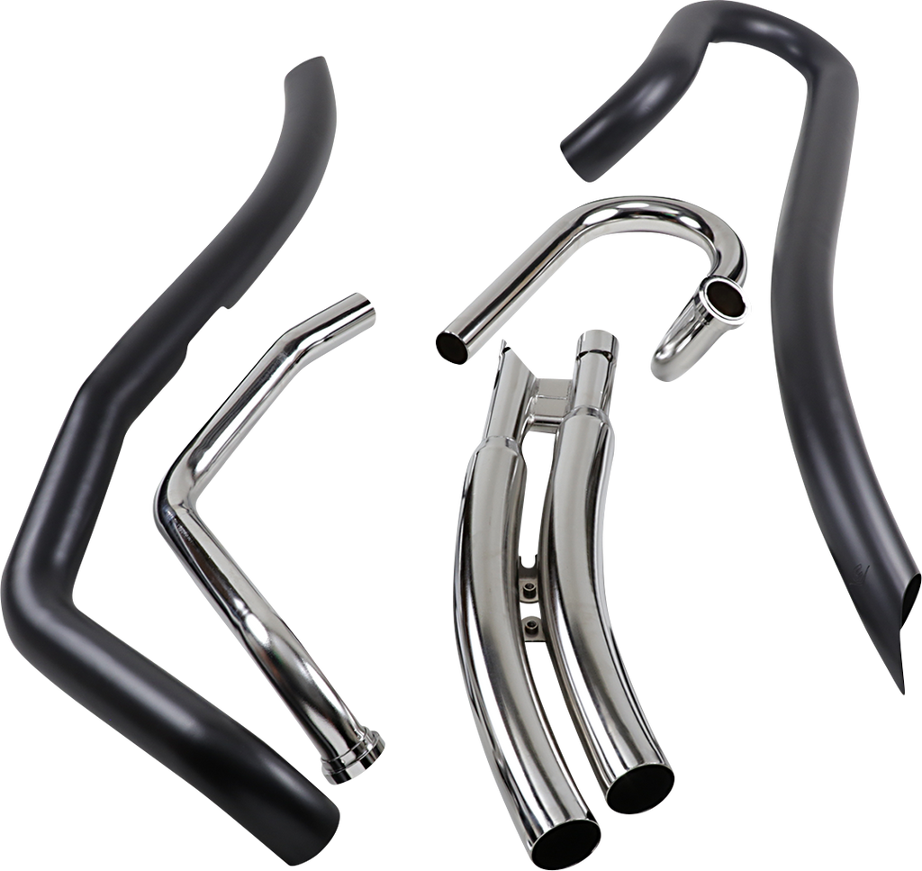 COBRA Speedster Swept Exhaust - Black - M109R 3221B