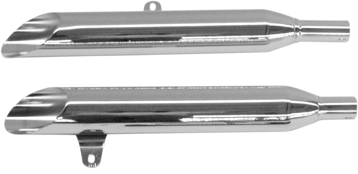 COBRA Slashcut Mufflers - Chrome - Roadstar 1600/1700 2171SC