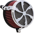 COBRA Air Intake - Naked Swept - Chrome 606-0104-01-SB