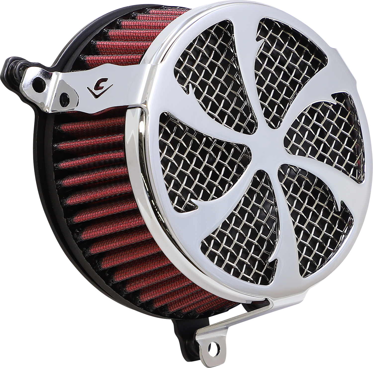 COBRA Air Intake - Naked Swept - Chrome 606-0104-01-SB