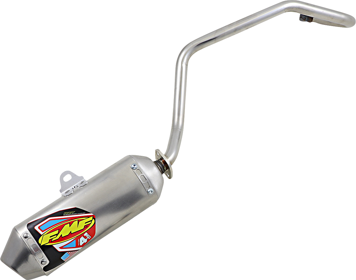 FMF Factory 4.1 Exhaust - Aluminum/Stainless Steel  KLX 110 2010-2022 042380 1820-1966