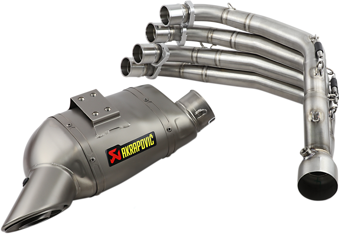 AKRAPOVIC Race Exhaust - Titanium  CBR650R /CB650F   S-H6R11-AFT 1810-2290