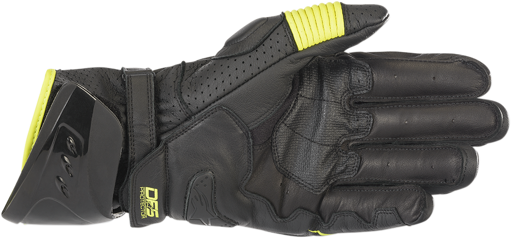 ALPINESTARS GP Pro R3 Gloves - Black/Fluo Yellow - 3XL 3556719-155-3XL