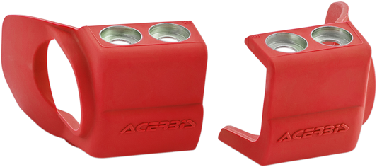 ACERBIS Shoe Protectors for Inverted Forks - Red 2709690227