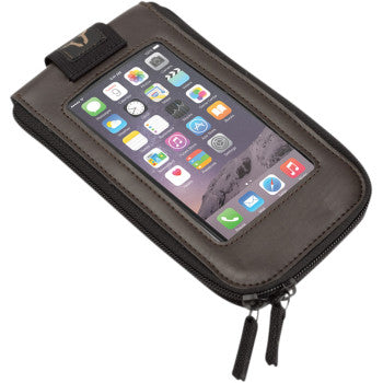 SW-MOTECH Legend Gear Tank Strap System - with LA3 Smartphone Bag - Triumph BC.TRS.11.667.50000