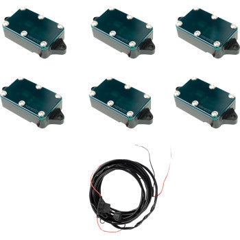 HERETIC Rock Light - Green - 6 Pack 70026