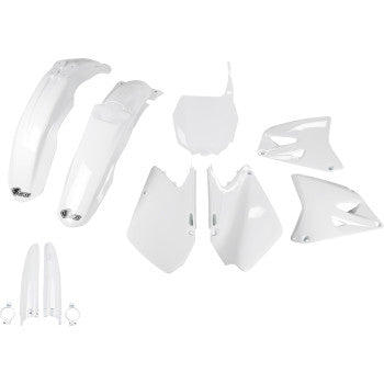UFO Body Kit - White - RM 125/250 '01-'05 SUKIT402F@041