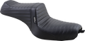 LE PERA Tailwhip Seat - Pleated - Black - XL '10-'22 LK-586PT