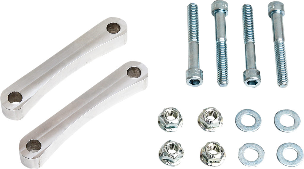 KLOCK WERKS Benchmark Front Fender Kit - Non-Raked - Steel - 16"-19" KWF-01-0100-2014