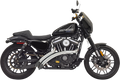 BASSANI XHAUST Radial Sweepers Exhaust System - Chrome 1X3FC