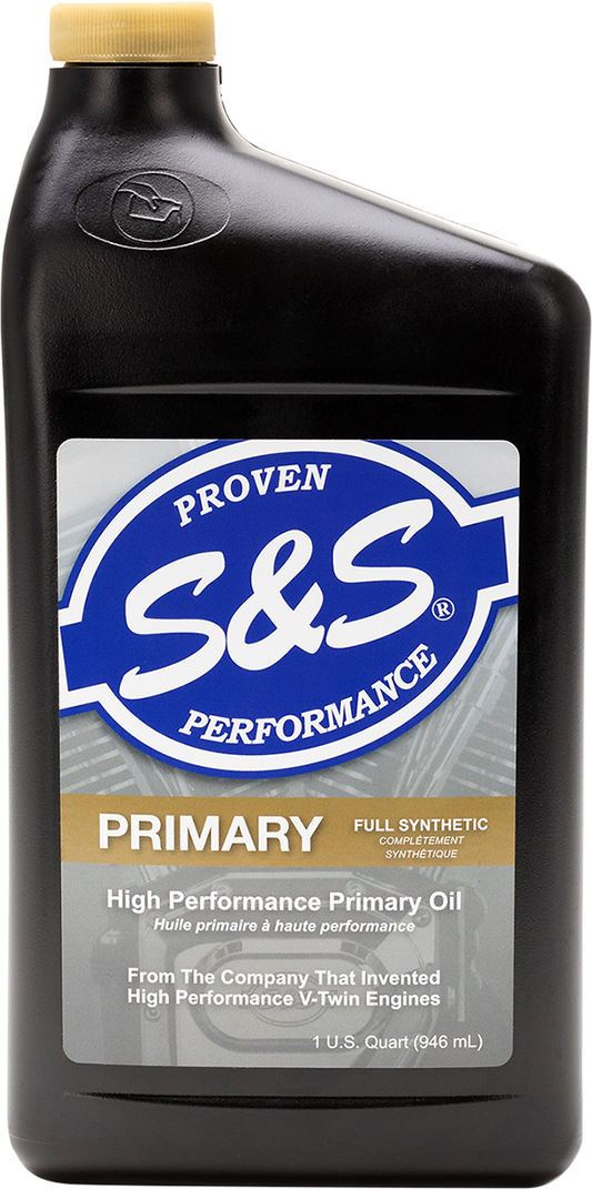 S&S CYCLE Synthetic Primary Oil - 1 U.S. quart 153757