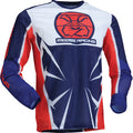MOOSE RACING Youth Agroid Mesh Jersey - Red/White/Blue - Medium 2912-2525