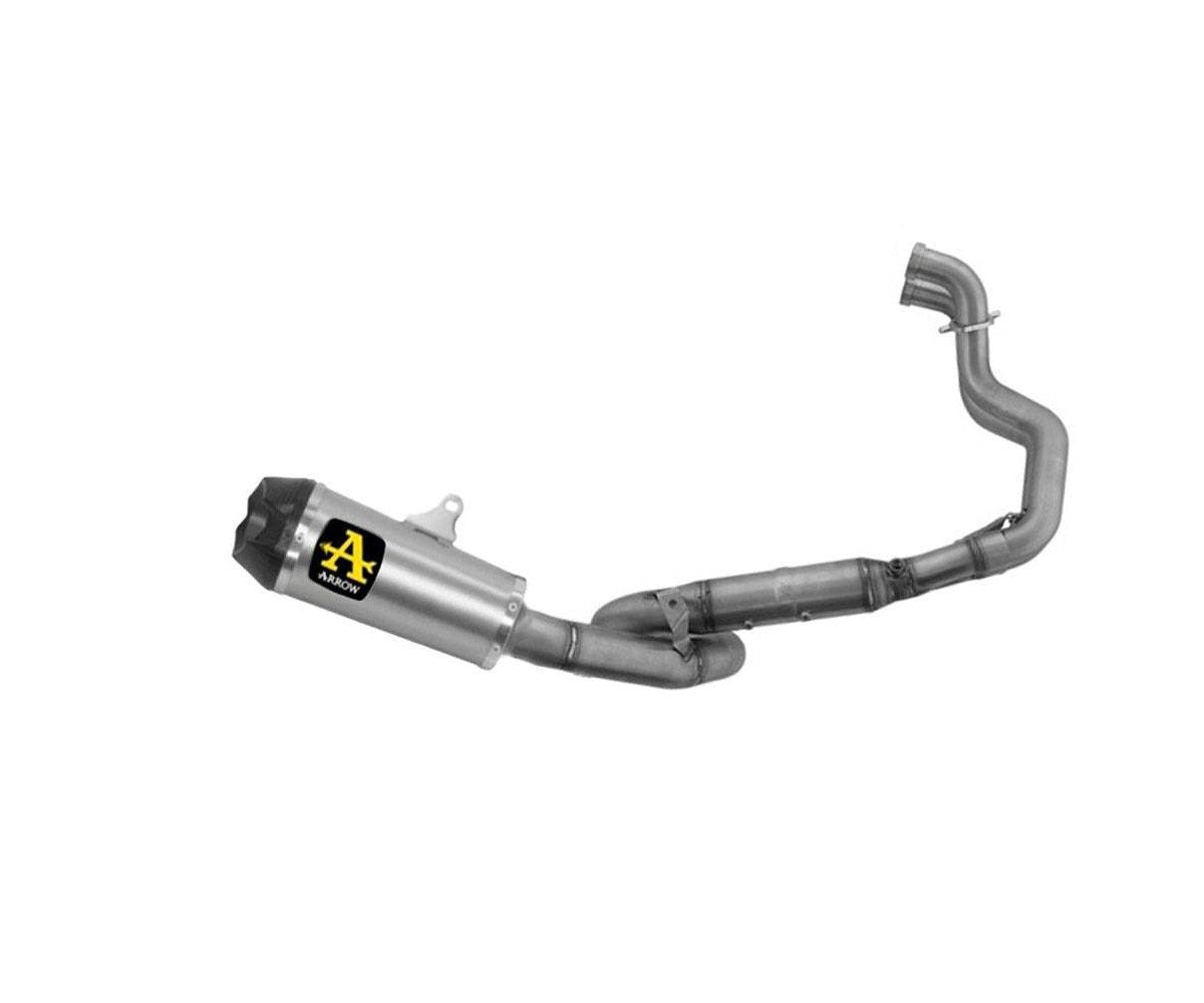 71956PKW  Arrow  Full System Exhaust, for Suzuki GSX-8S 2023 - 2024 - 2025 Works Titanium muffler