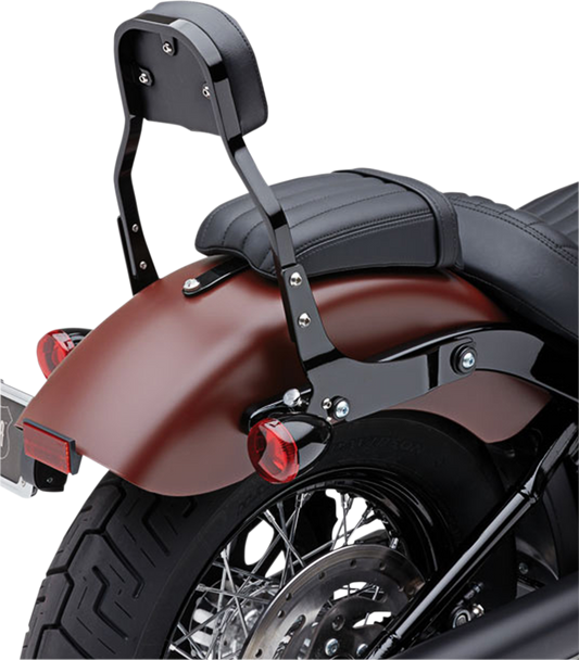 COBRA Backrest Kit - 11" - Black - Softail 602-2026B