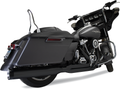 KHROME WERKS 2-into-1 Outlaw Exhaust System - Black - No End Cap Included  2017-2024 200775