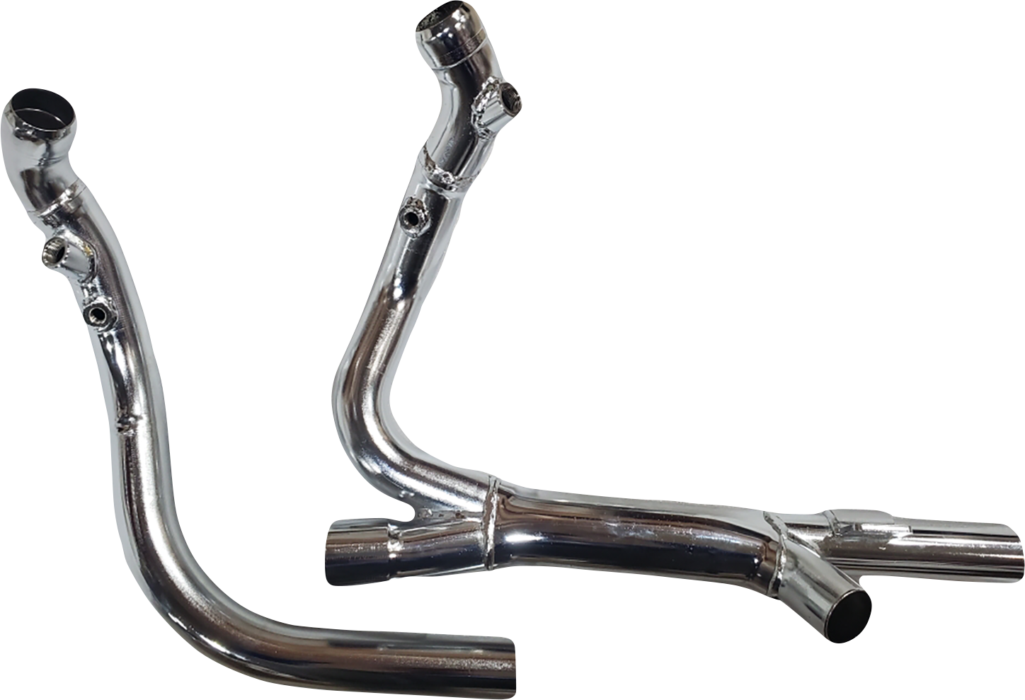 KHROME WERKS Hideaway Header  For '21-'22 Thunderstroke models; works with OEM or aftermarket replacement mufflers. 200200