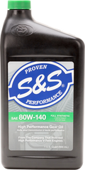 S&S CYCLE Synthetic Gear Oil - 80W-140 - 1 U.S. quart 153756