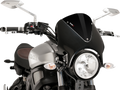PUIG HI-TECH PARTS Retrovision Windscreen - Black - XSR 9560N
