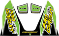 PRO CIRCUIT Ti-6 Decal - Green DC22TI6-GRN